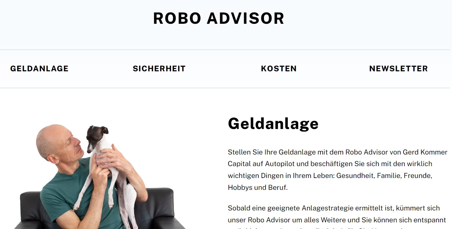 Titelbild zum Beitrag: "Gerd Kommer Capital Robo Advisor - Was steckt hinter dem Produkt?"