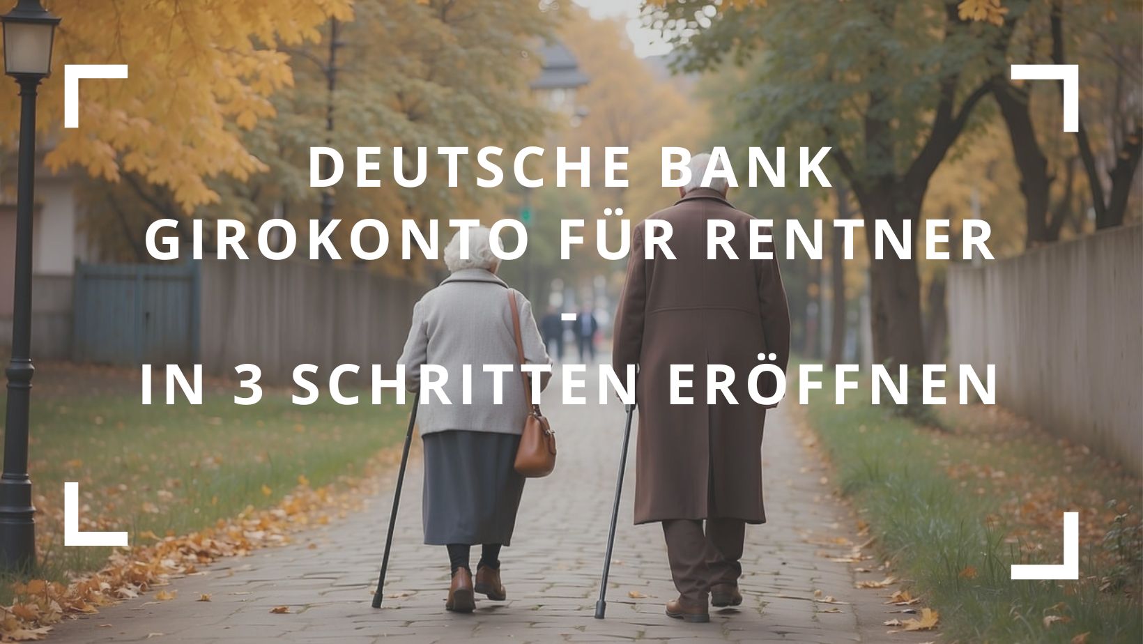 Titelbild zum Beitrag: "Deutsche Bank Girokonto für Rentner - in 3 Schritten eröffnen"