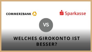 Girokonto Vergleich Sparkasse Commerzbank